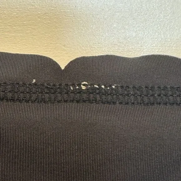 Kortni Jeane Swimsuit Small Medium Pink Black White Cut Out Flower Skirt Top - Picture 13 of 16